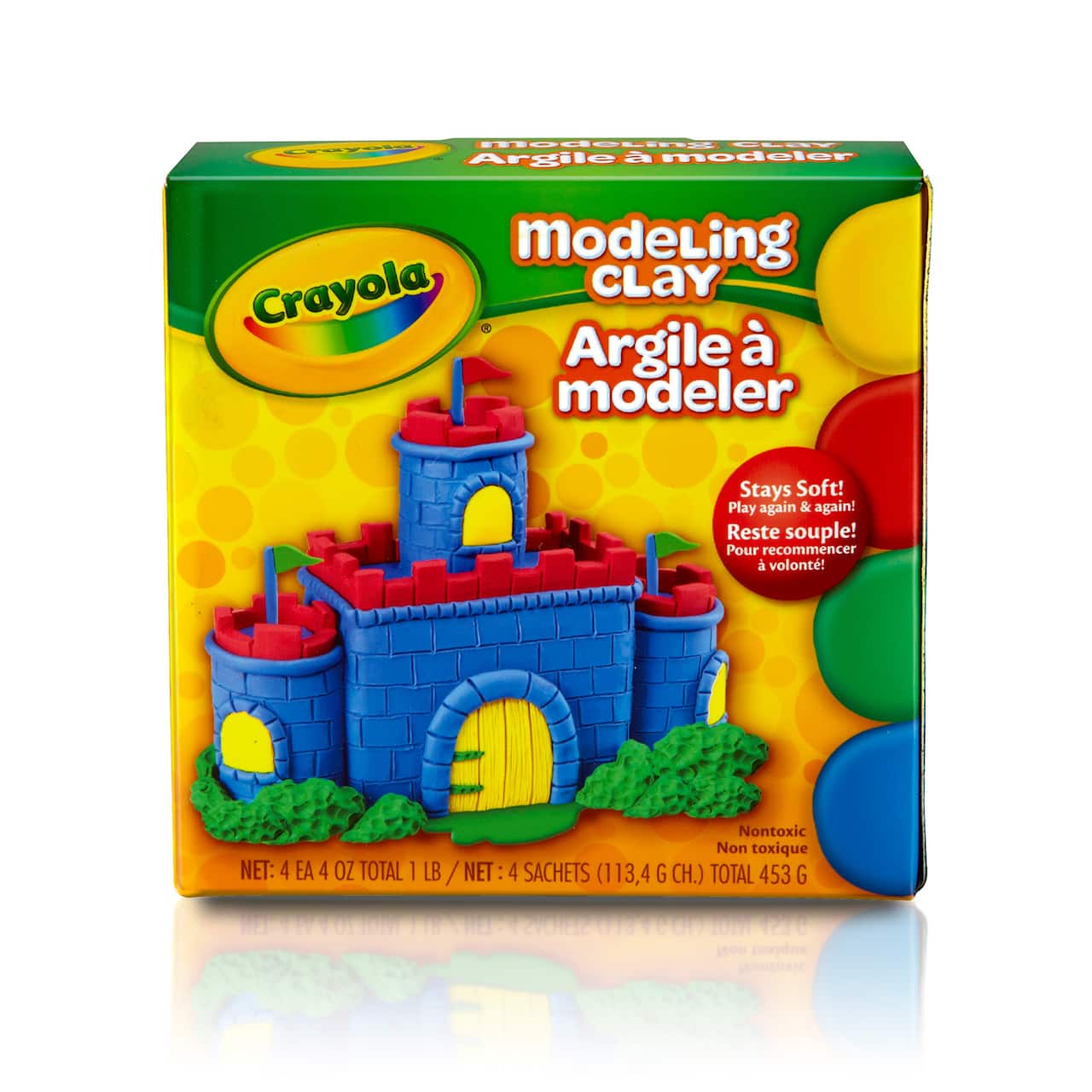 12 Packs: 4 ct. (48 total) 4oz. Crayola® Modeling Clay Sticks